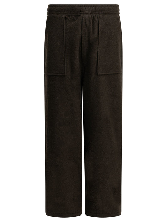 Casual fleece pants Trousers