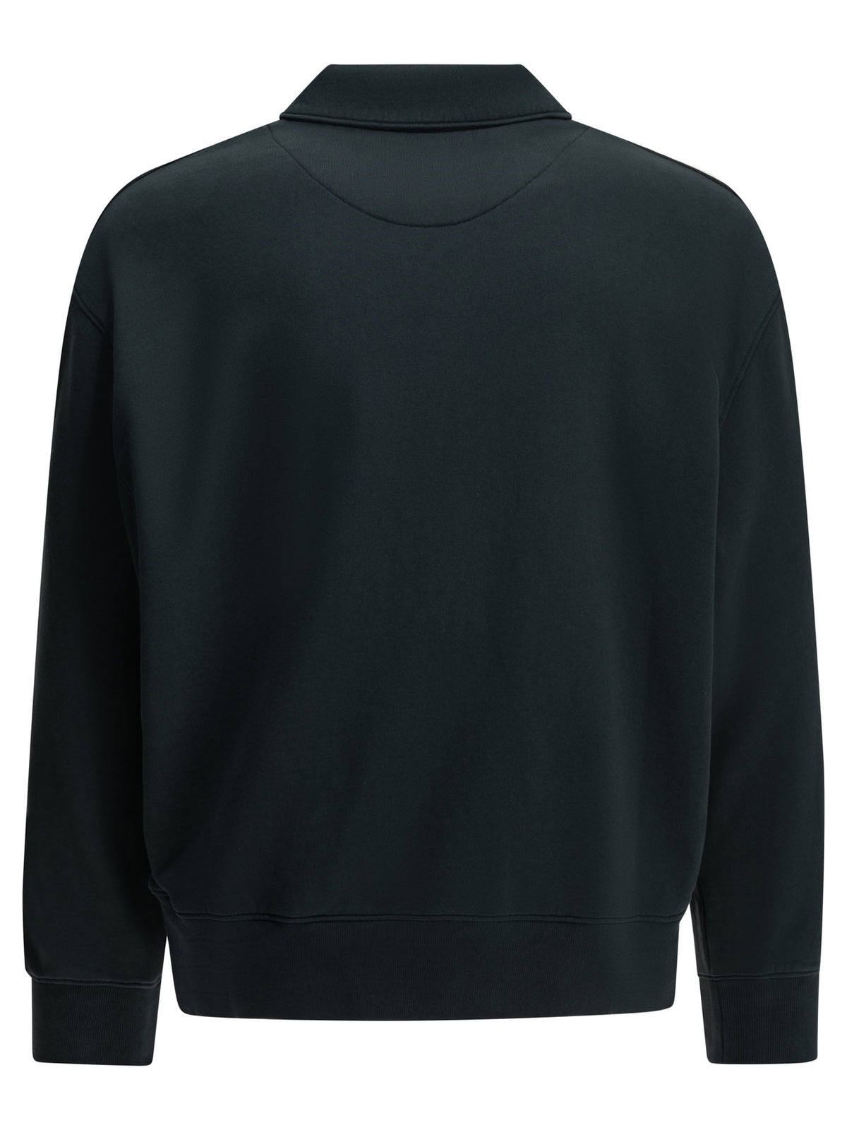 "Profile Fox" Polo-Collar Sweatshirt Sweatshirts