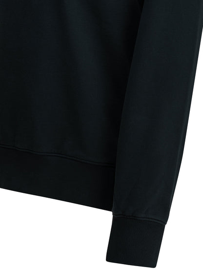 "Profile Fox" Polo-Collar Sweatshirt Sweatshirts