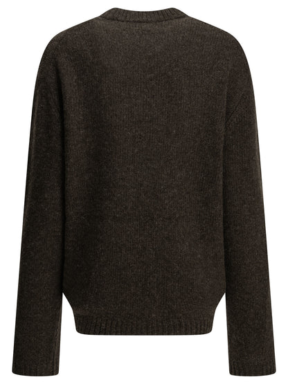 "Dressed Fox" Crew-Neck Sweater Knitwear