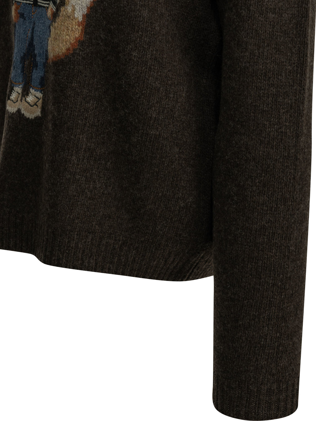 "Dressed Fox" Crew-Neck Sweater Knitwear