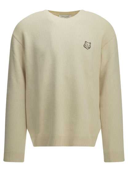 "Fox Head Milano" Crew-Neck Sweater Knitwear