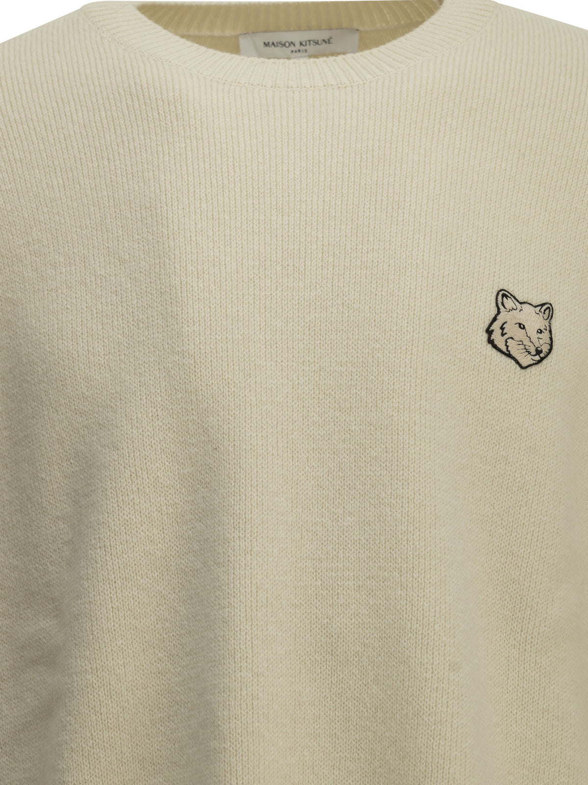 "Fox Head Milano" Crew-Neck Sweater Knitwear