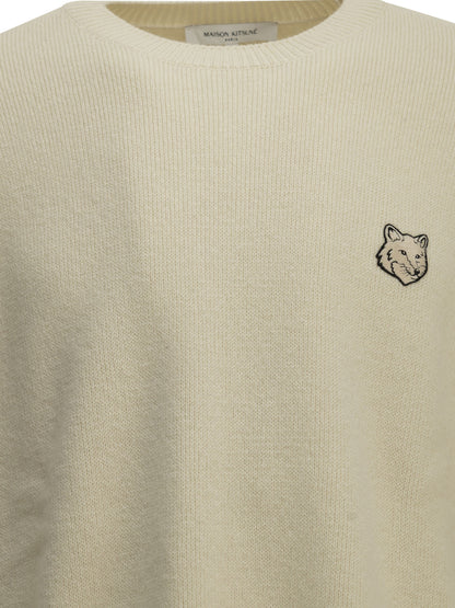 "Fox Head Milano" Crew-Neck Sweater Knitwear