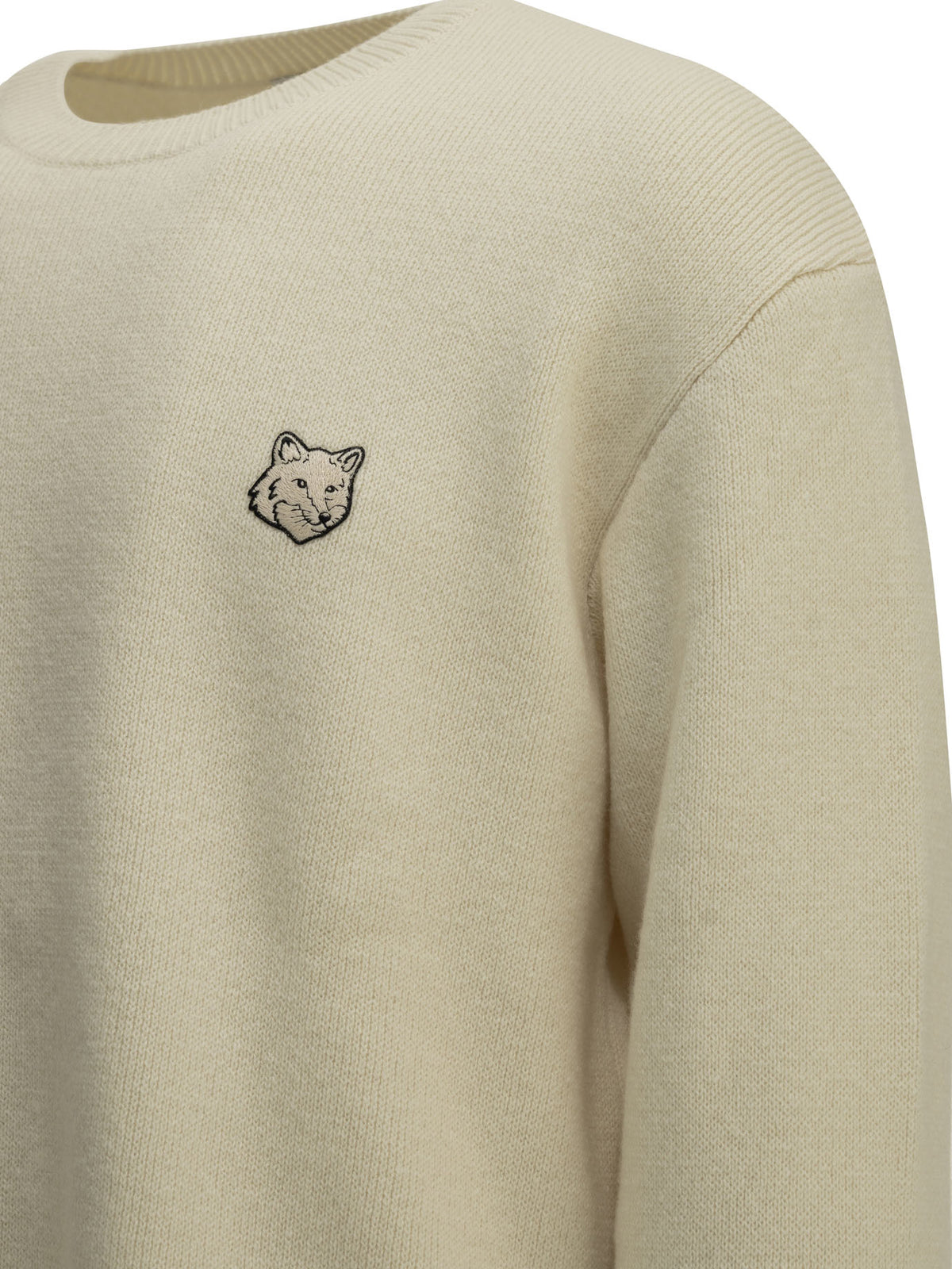 "Fox Head Milano" Crew-Neck Sweater Knitwear