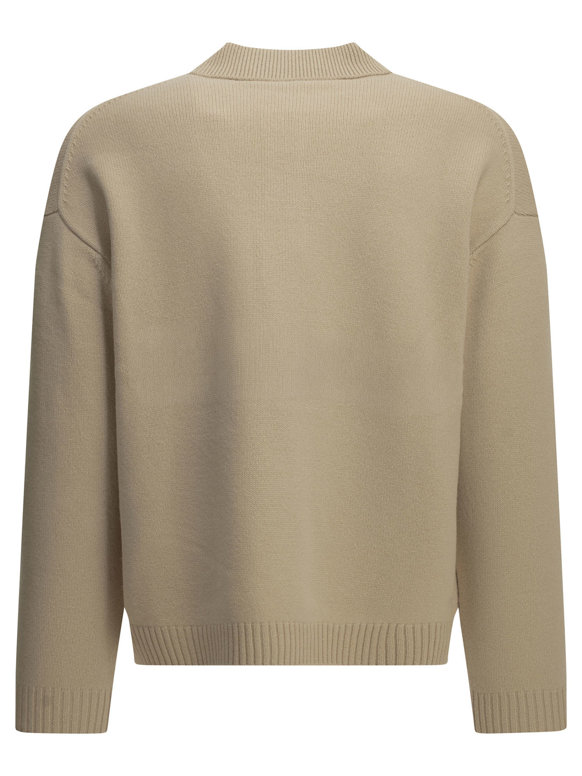 "Fox Head" Polo Sweater Knitwear
