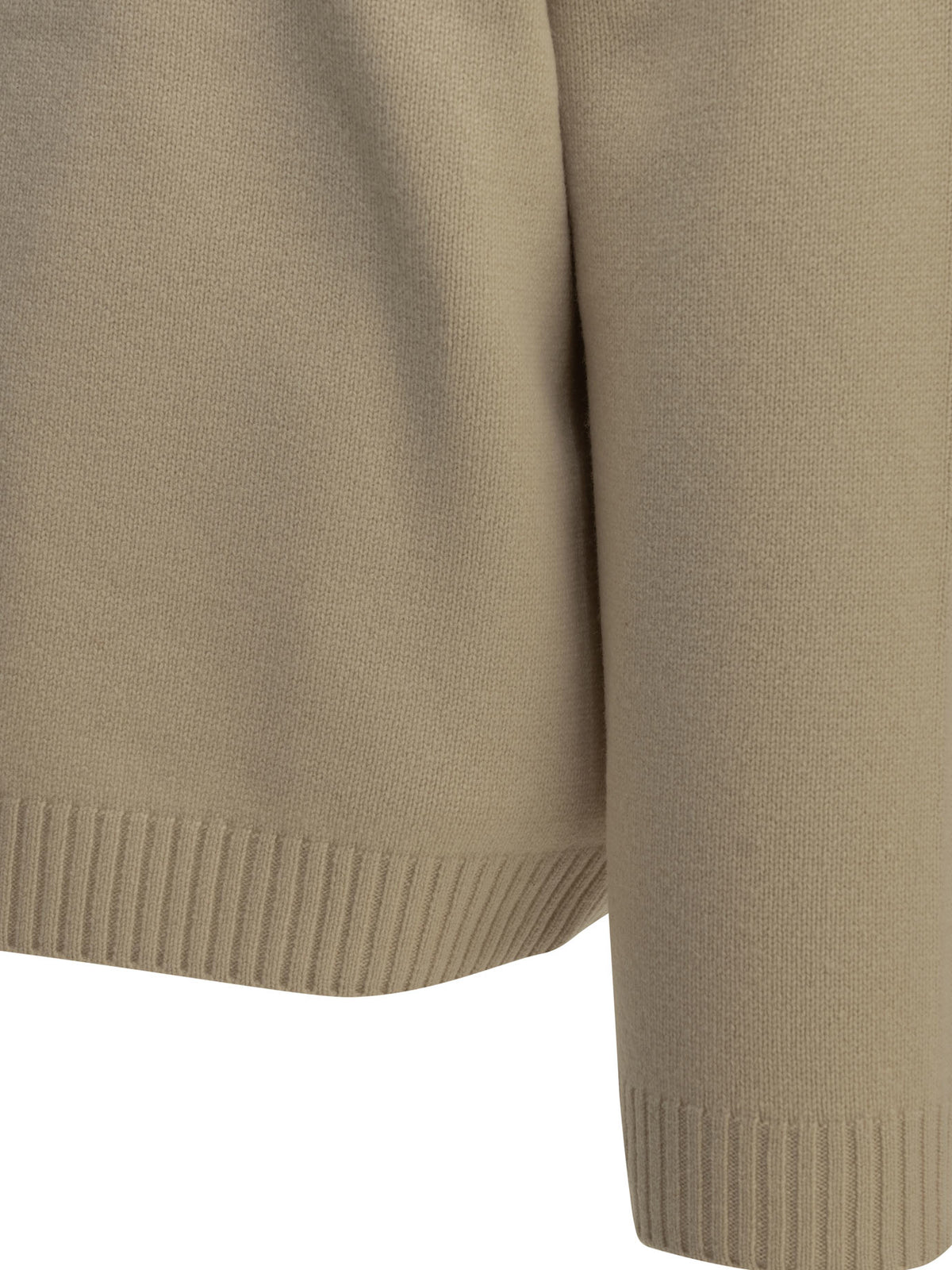 "Fox Head" Polo Sweater Knitwear
