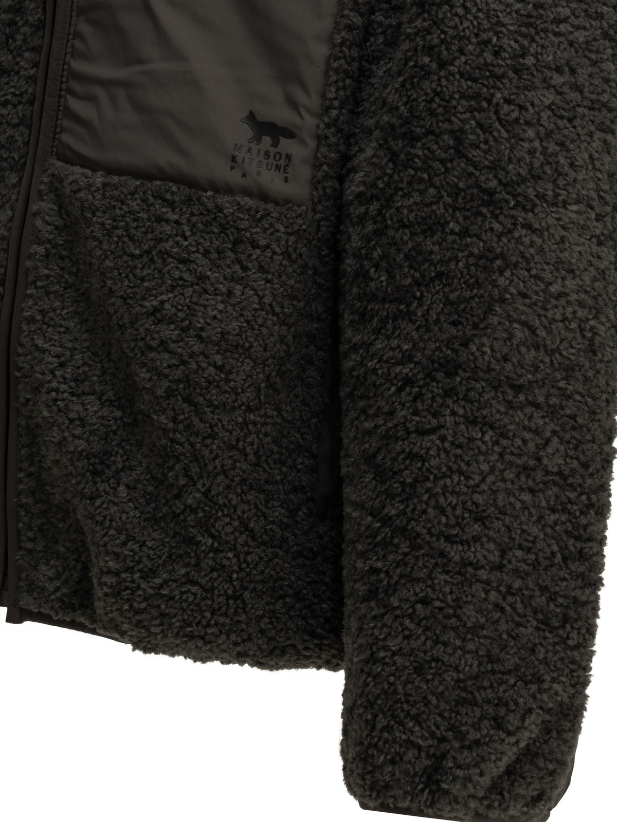 Fleece Jacket with Logo Jackets and Coats