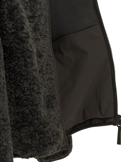 Fleece Jacket with Logo Jackets and Coats