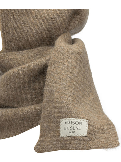 Hooded Scarf with Logo Sciarpe & Foulard