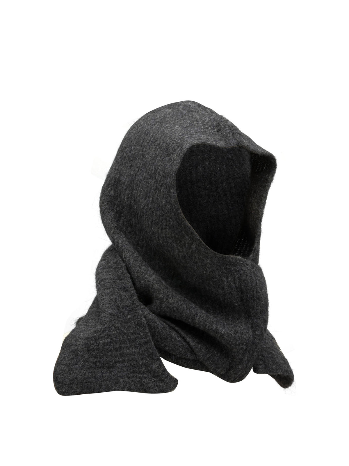 Hooded Scarf with Logo Sciarpe & Foulard
