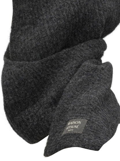 Hooded Scarf with Logo Sciarpe & Foulard