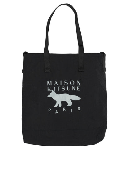 Shoulder bag with large logo Shoulder bags