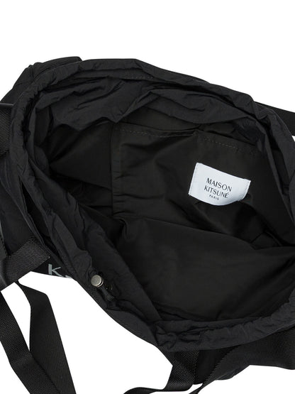 Shoulder bag with large logo Shoulder bags