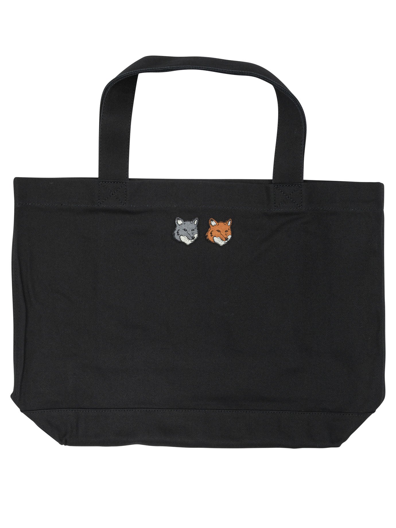 "Double Fox Head" Large Handbag Handbags