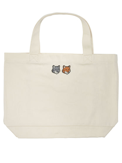 "Double Fox Head" Large Handbag Handbags