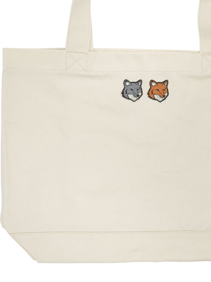 "Double Fox Head" Large Handbag Handbags