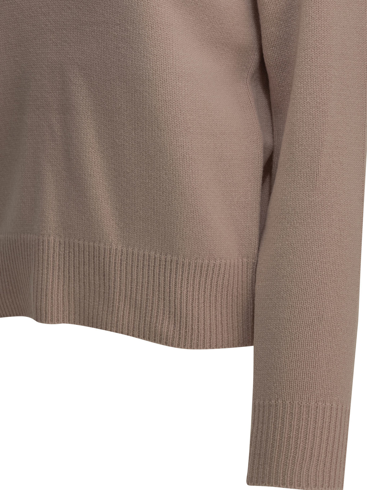 "Fox Head" Crew-Neck Sweater Knitwear