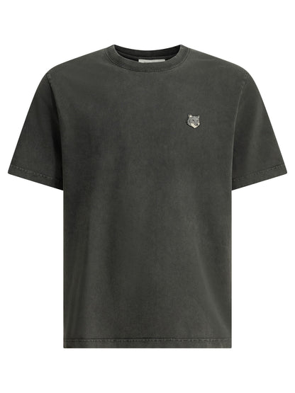 "Fox Head Faded" Crew-Neck T-Shirt T-shirts