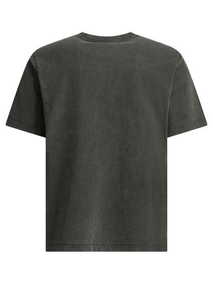 "Fox Head Faded" Crew-Neck T-Shirt T-shirts