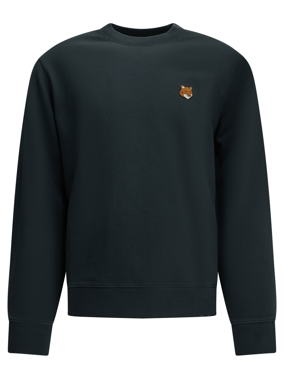 "Fox Head" Crew-Neck Sweatshirt Sweatshirts