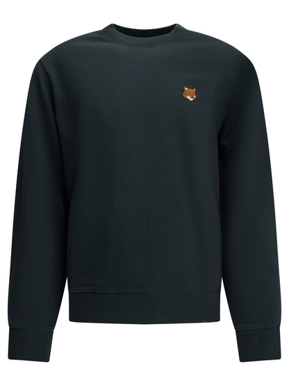 "Fox Head" Crew-Neck Sweatshirt Sweatshirts