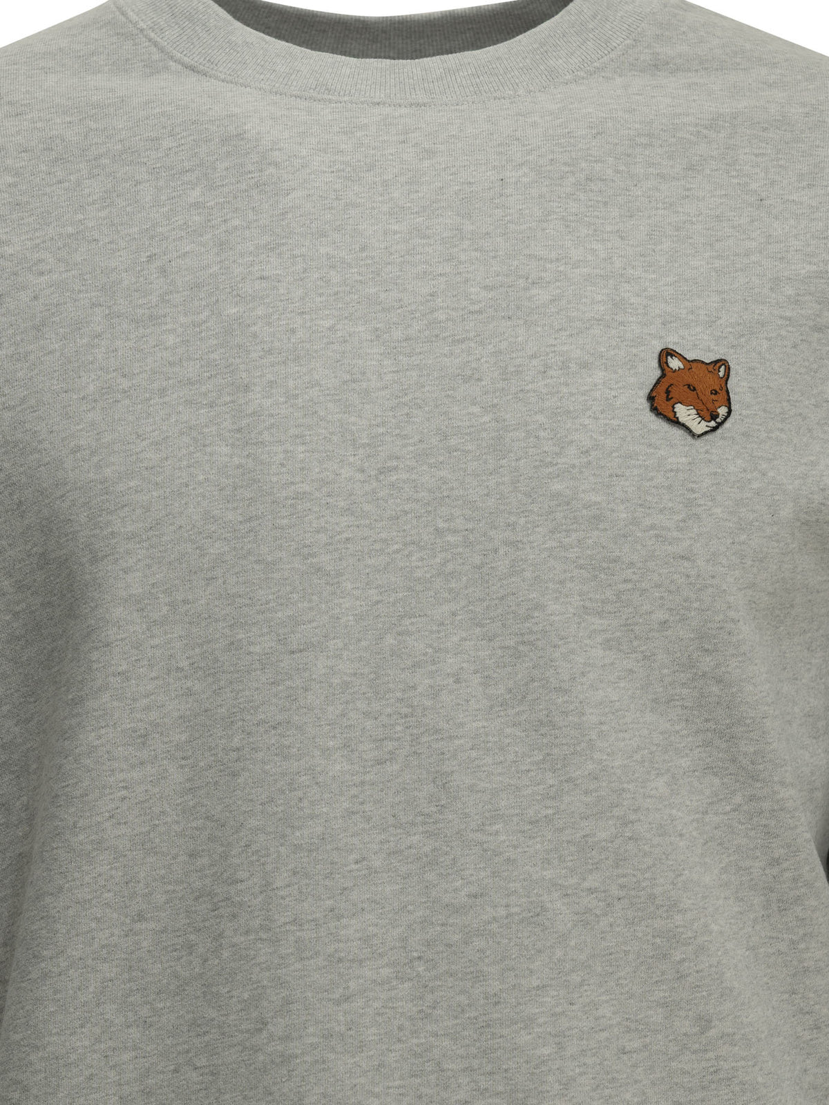 "Fox Head" Crew-Neck Sweatshirt Sweatshirts