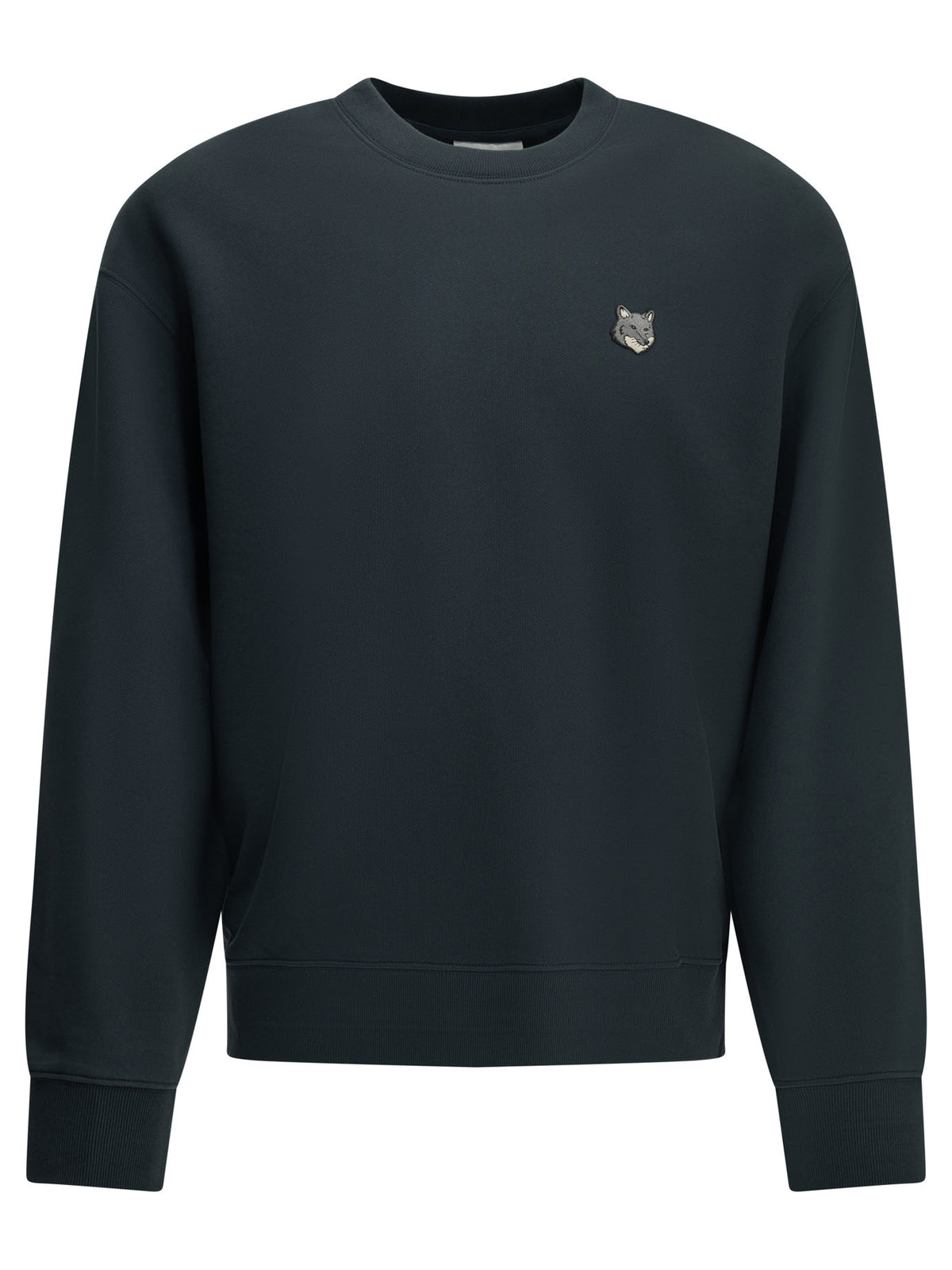 "Fox Head" Crew Neck Sweatshirt Sweatshirts