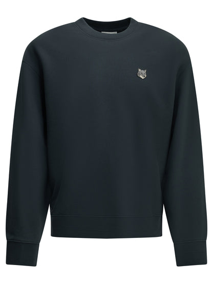 "Fox Head" Crew Neck Sweatshirt Sweatshirts