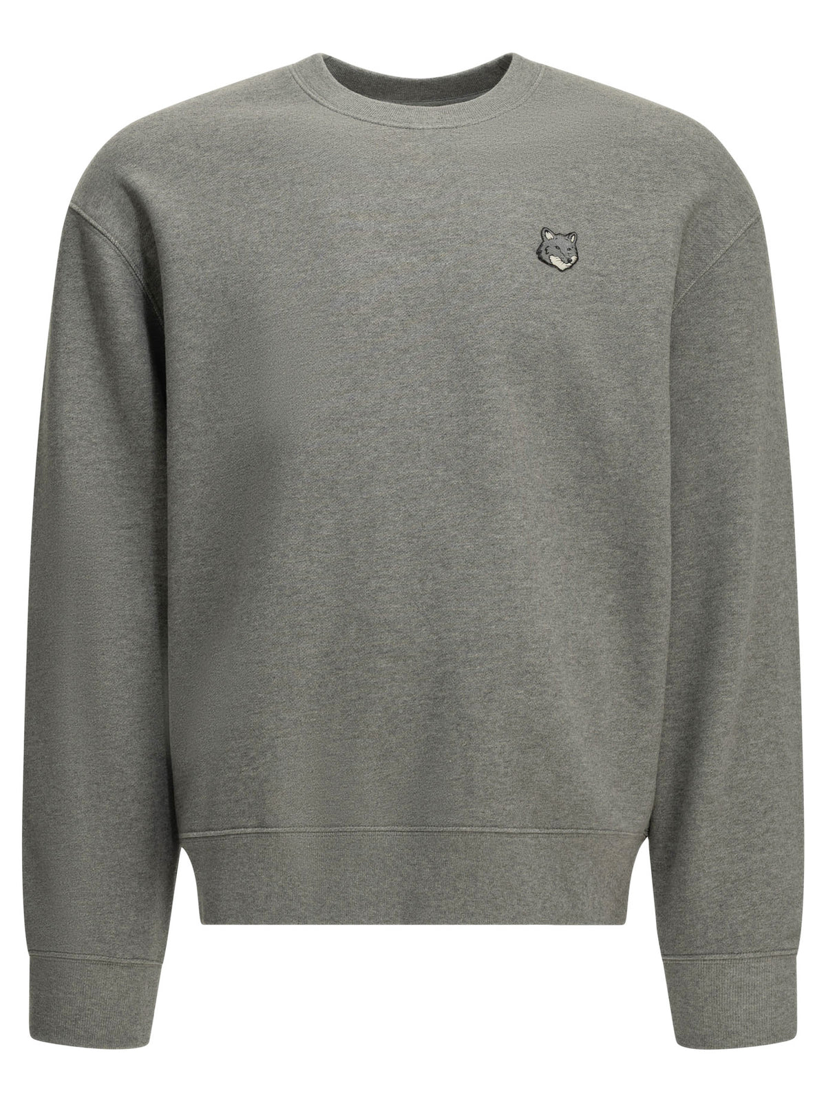 "Fox Head" Crew Neck Sweatshirt Sweatshirts