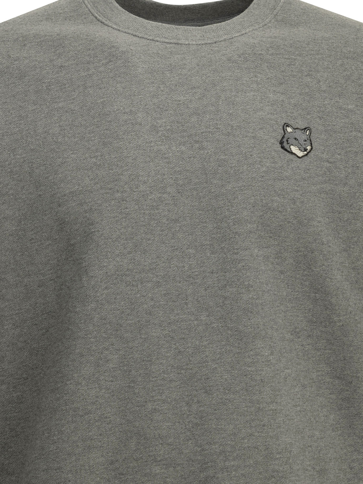 "Fox Head" Crew Neck Sweatshirt Sweatshirts
