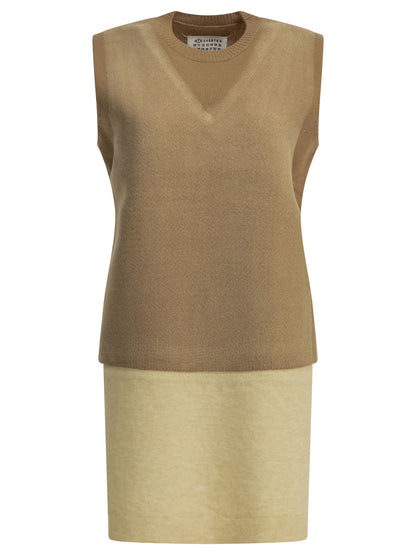 Virgin Wool Vest Knitwear