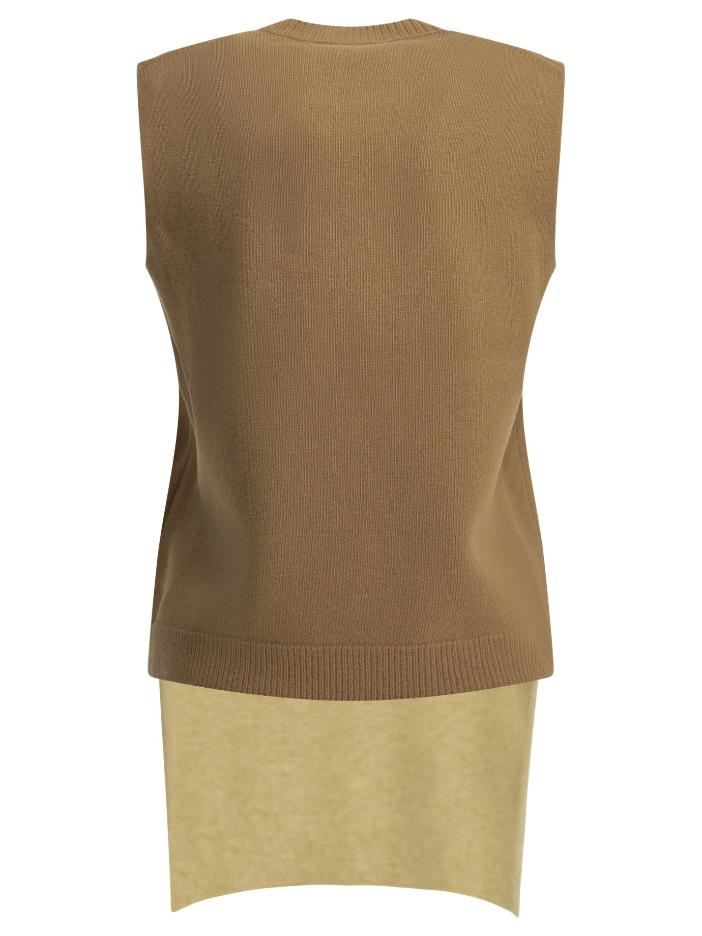 Virgin Wool Vest Knitwear
