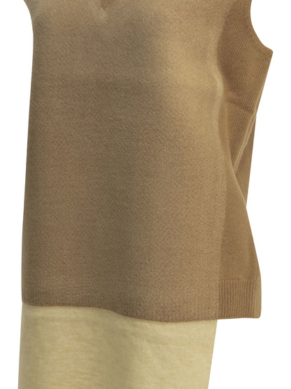 Virgin Wool Vest Knitwear
