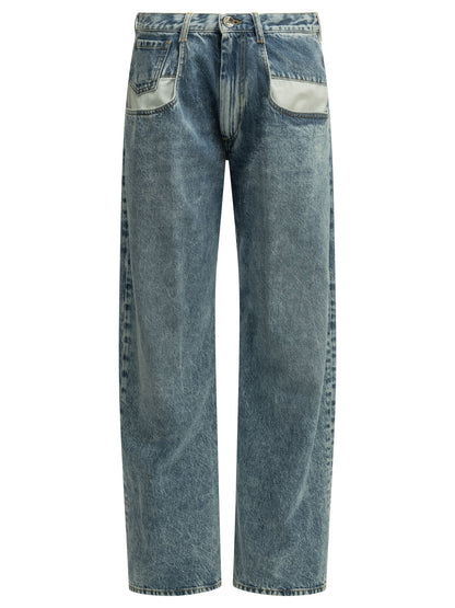 "Boyfriend" Straight-Leg Jeans Jeans