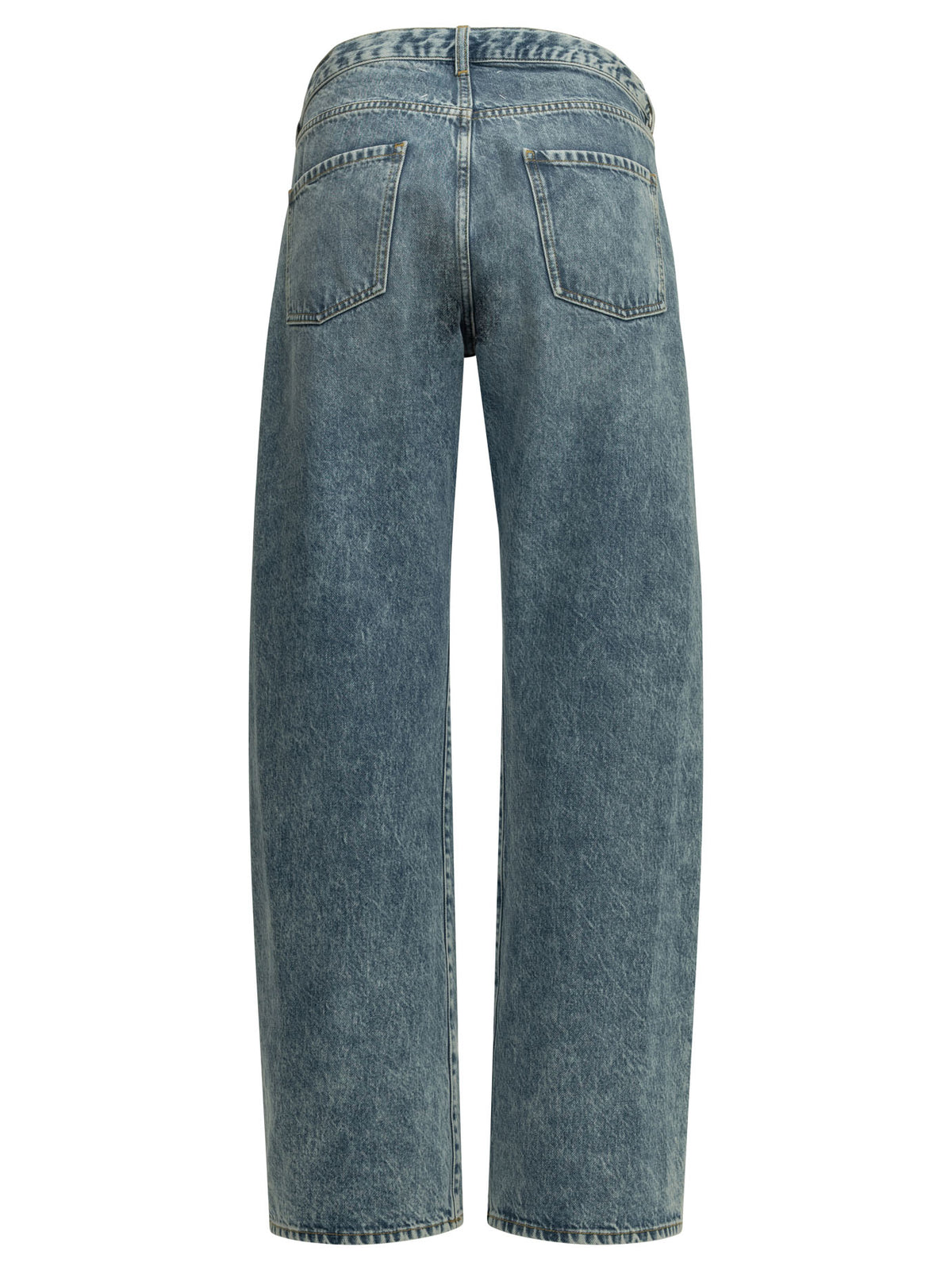 "Boyfriend" Straight-Leg Jeans Jeans