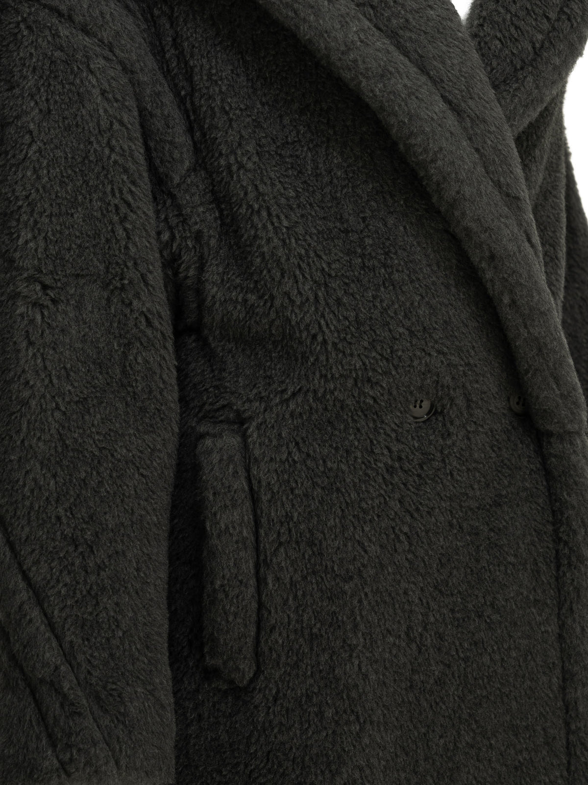 "Teddy Bear Icon" Long Coat Jackets and Coats