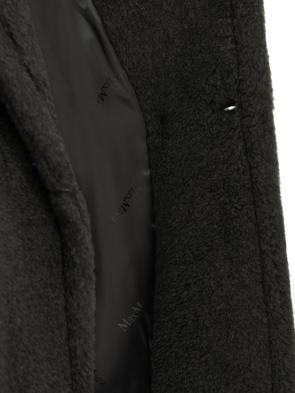 "Teddy Bear Icon" Long Coat Jackets and Coats