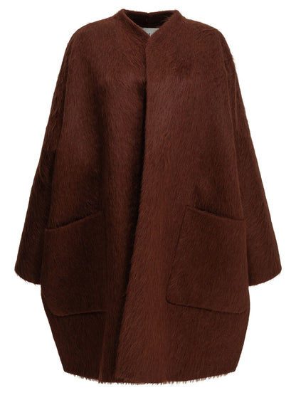 Short coat made of alpaca and wool Jackets and Coats