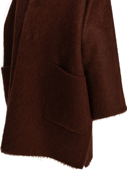 Short coat made of alpaca and wool Jackets and Coats