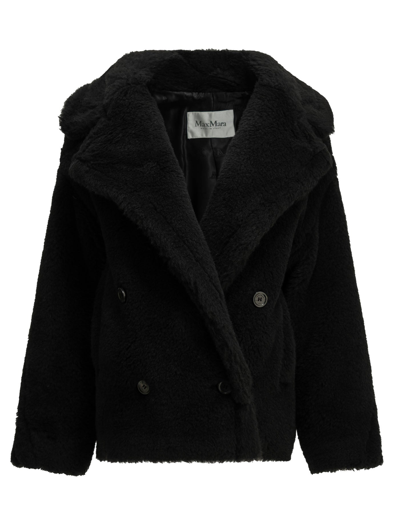 Short alpaca coat Jackets and Coats