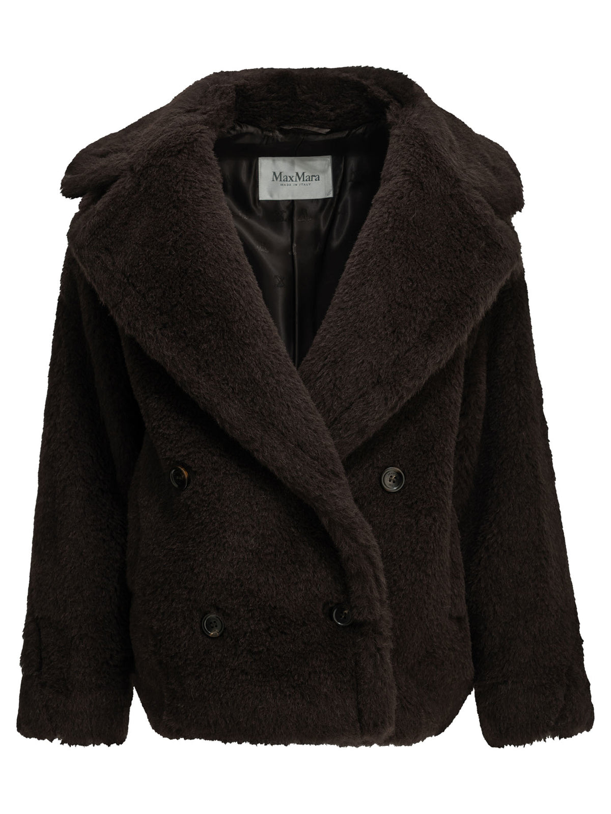 Short alpaca coat Jackets and Coats
