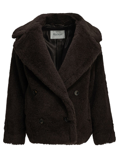 Short alpaca coat Jackets and Coats