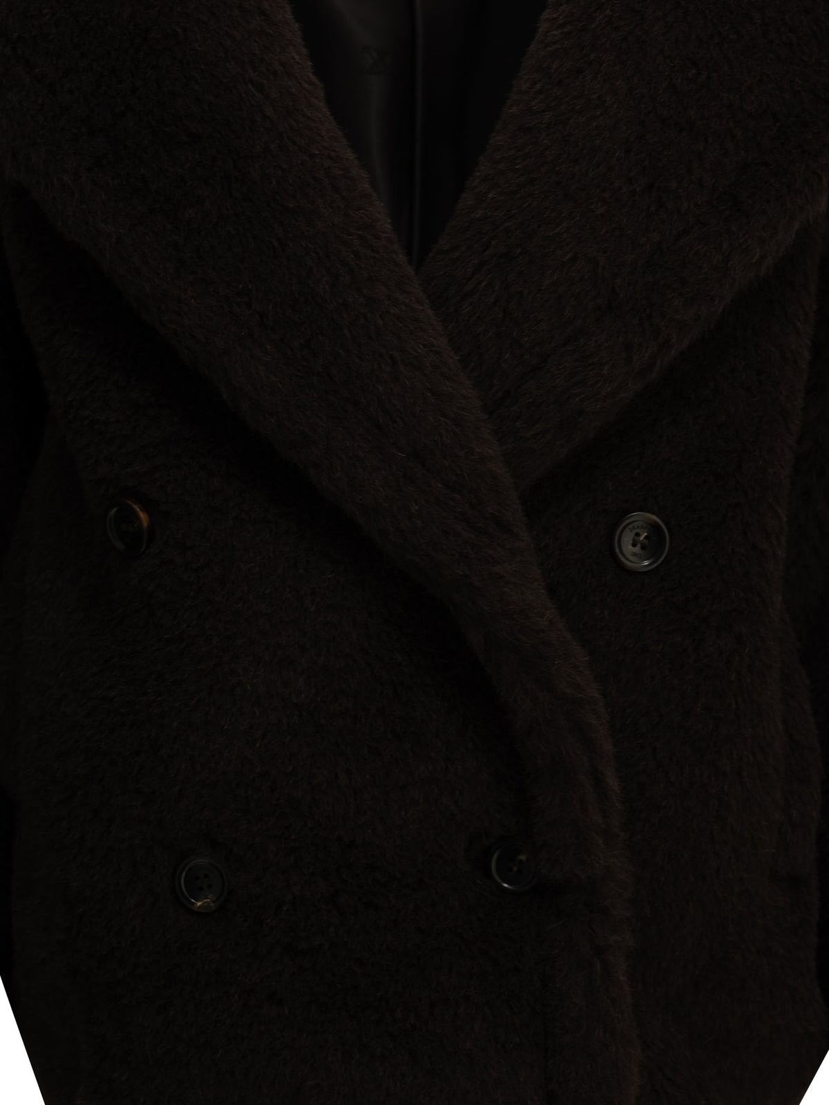 Short alpaca coat Jackets and Coats