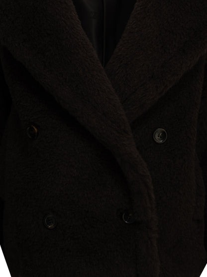 Short alpaca coat Jackets and Coats