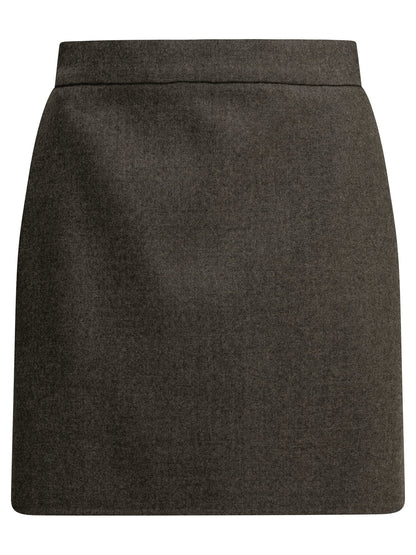 Wool miniskirt Skirts