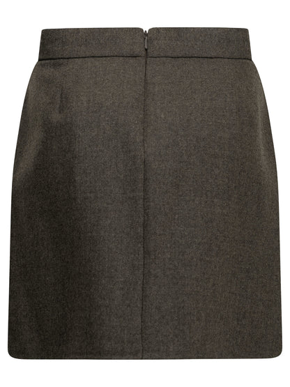 Wool miniskirt Skirts