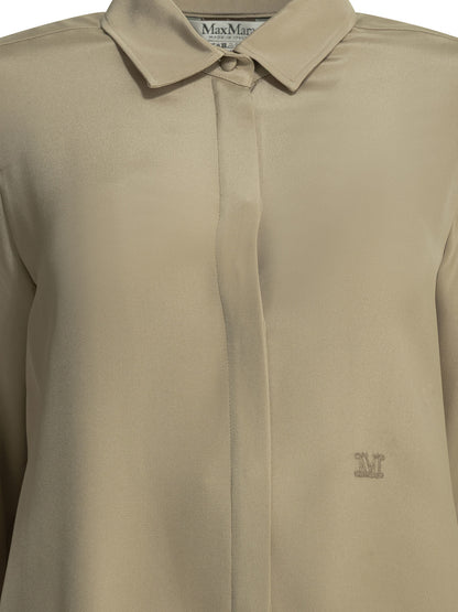 Casual shirt in silk crêpe de Chine Shirts