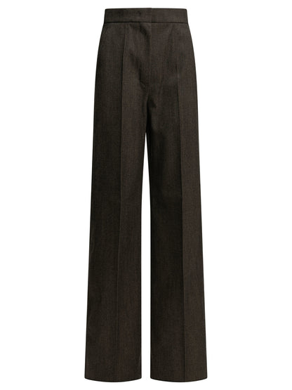 Tailored wool pants Trousers
