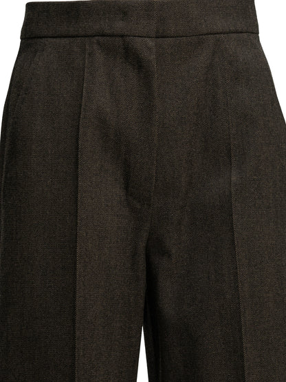 Tailored wool pants Trousers